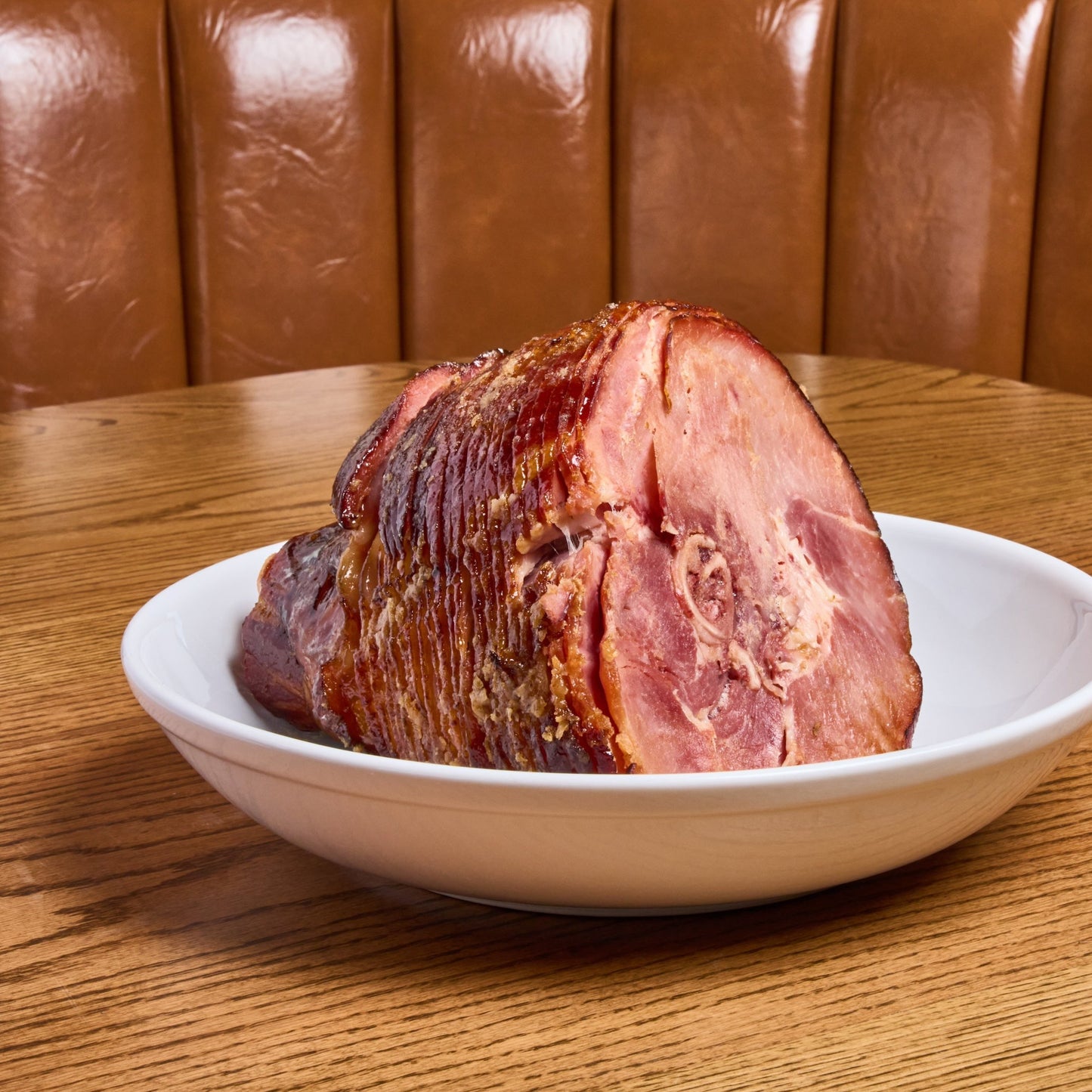 Pit-Smoked Honey Glazed Ham