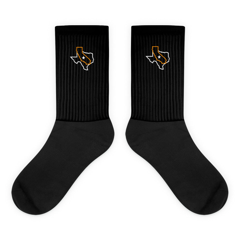 Texas-California Icon Socks